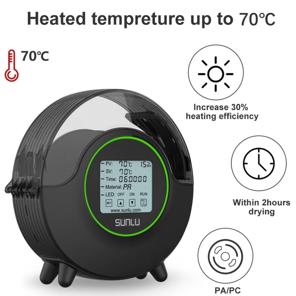 SUNLU Secador Filamentos S2