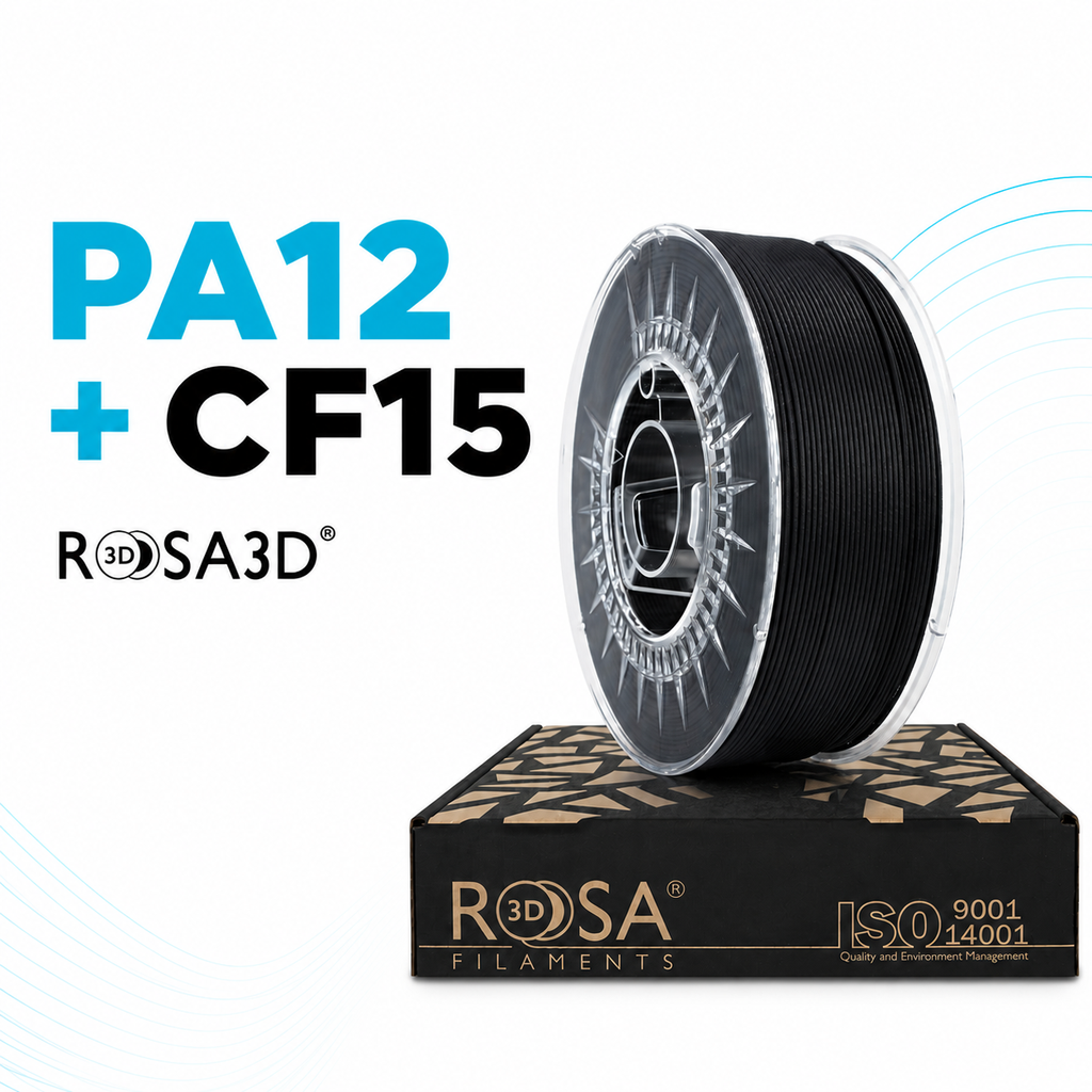 [AMC20100202000800] Rosa3D PA12+CF15 1kg