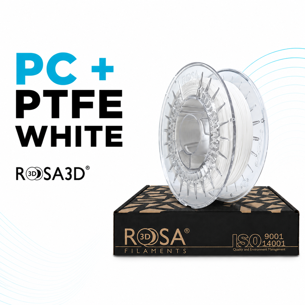 [AMC20100001001020] Rosa3D PC+PTFE White 500g