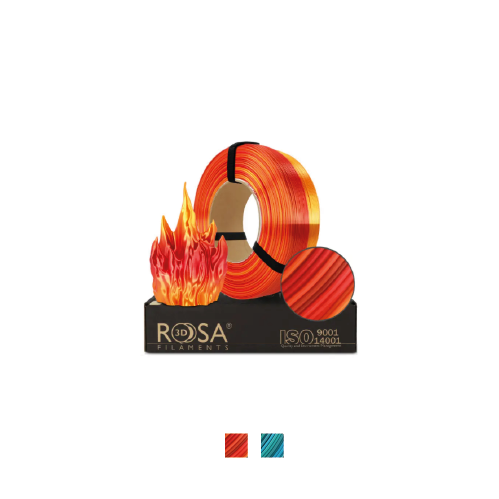Rosa 3D PLA Rainbow Silk Refill