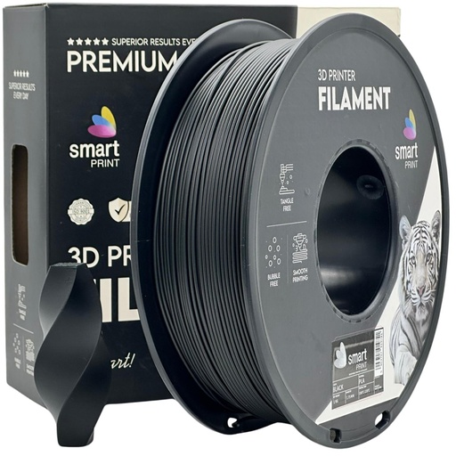 [AMC20100202180000] Smart Print PLA+ Black 1kg